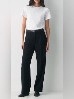 Aritzia Wilfred Effortless Pant Black Size 00 - worn 1x